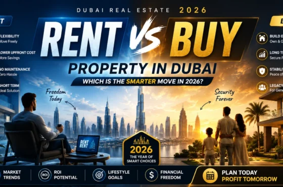 Rent vs Buy Property in Dubai The 2026 Decision Framework (With Real Numbers)